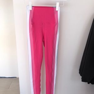 BeachRiot full length multi tone and texture legging. Barbie fans rejoice!